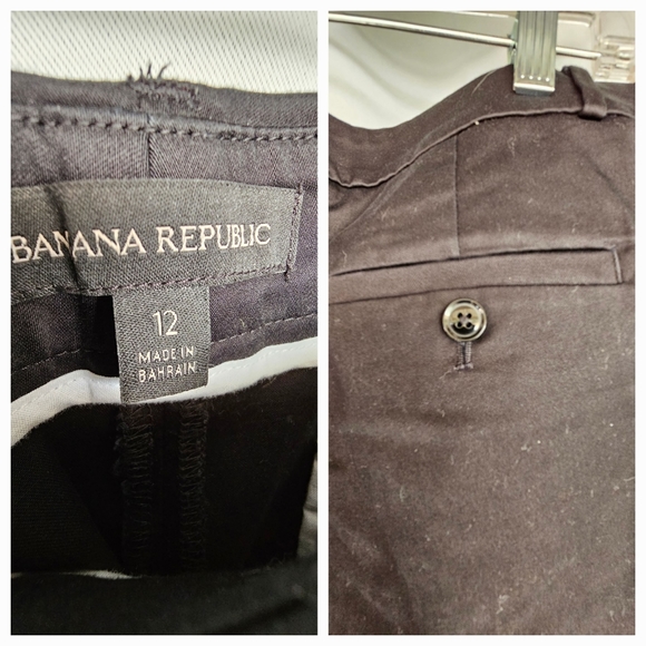 Banana Republic • Womens Size 12 • Black Trousers • - Picture 1 of 7